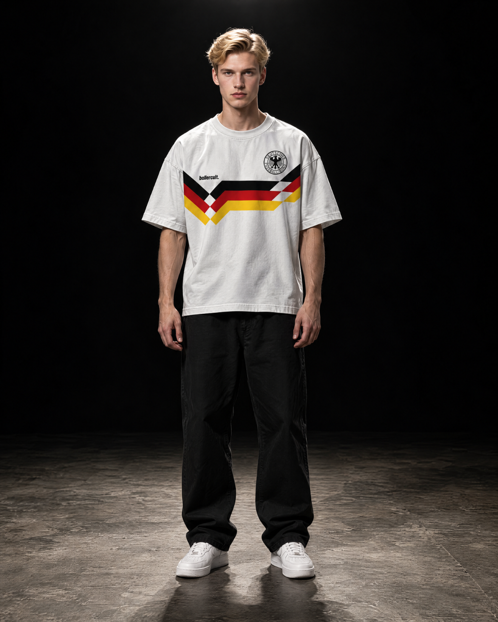 1980’S STRIPE OVERSIZED T-SHIRT