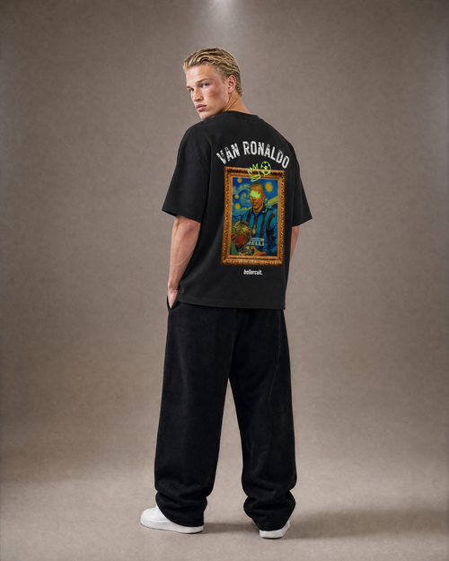 Oversize T-Shirt Van Ronaldo Black