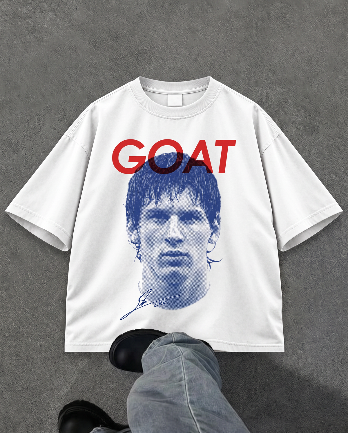 GOAT MESSI ICON OVERSIZED T-SHIRT '